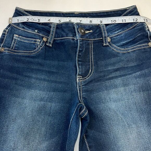 Maurices Women’s Dark Blue Skinny Jeans Size XS - Picture 4 of 7